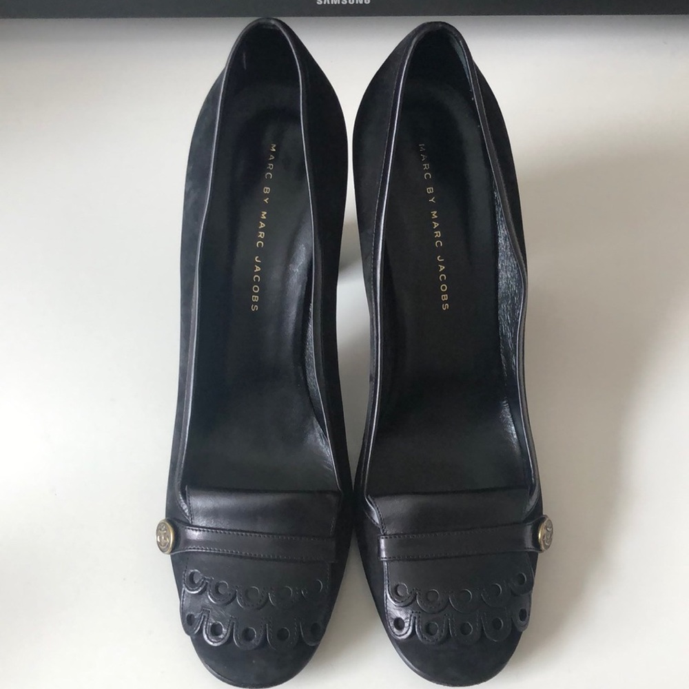 👠 Marc by Marc Jacobs suede and leather pumps